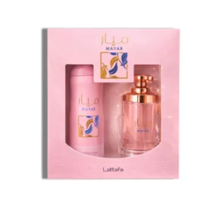 set Mayar 2 Pcs 100ML Edp + 200ML Perfumed Spray Women